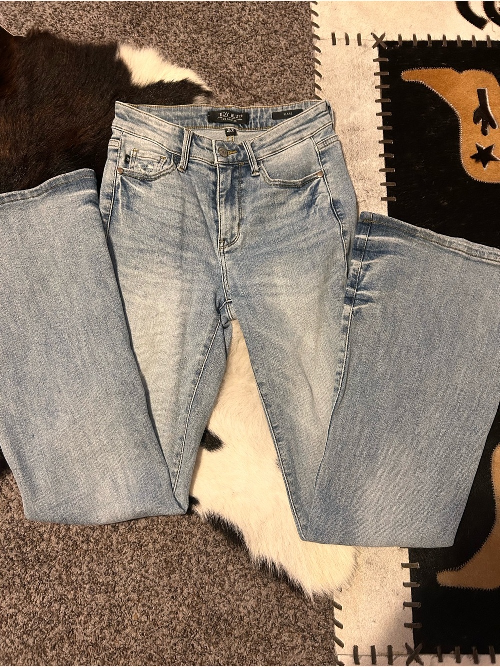 Judy Blue Light Blue Bootcut Jeans